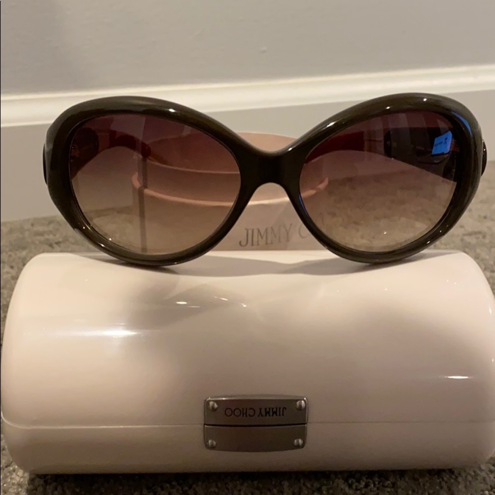 Jimmy Choo Women’s Round Sunglasses